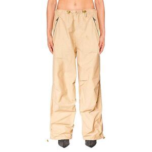 Diesel Womens/Ladies Diamanda Loose Fit Cargo Pants / Natural